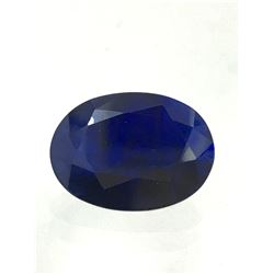14.5ct Treated Blue Sapphire Oval Shape 18.2x14 #BS-887