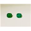 Image 2 : 4.68ct Emerald Cushion cut