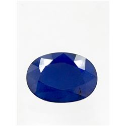 7ct Treated Blue Sapphire Oval Shape 13.9x10.1 #BS-880