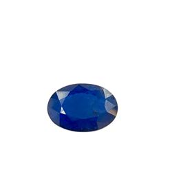 6ct Treated Blue Sapphire Oval Shape 14x10.1 #BS-872