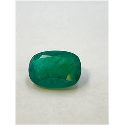 10.73ct Emerald Cushion cut