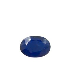 7ct Treated Blue Sapphire Oval Shape 14x10 #BS-840