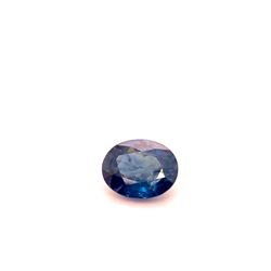 5.45ct Blue Sapphire Oval cut