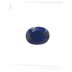 12.5ct Treated Blue Sapphire Oval Shape 16x12 #BS-844