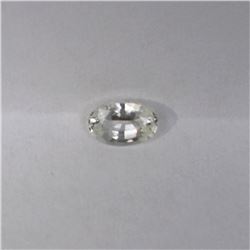 0.55ct Natural ceylon light yellow Sapphire oval cut