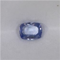 1.25ct Natural ceylon blue Sapphire emerald cut
