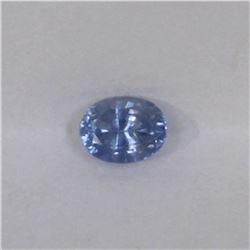 0.59ct Natural ceylon blue Sapphire oval cut