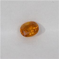 0.54ct Natural spessartite oval cut