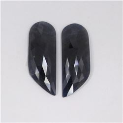 29.96ct Natural ceylon blue Sapphire match pair fancy cut