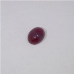 2.94ct Ruby cabochon oval cut