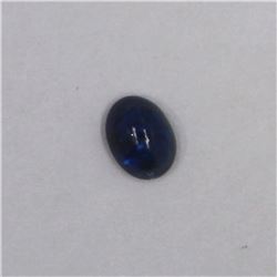 1.15ct Natural ceylon blue Sapphire cabochon oval cut