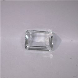 3.88ct Aquamarine Emerald cut