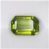 Image 1 : 11.82ct Peridot emerald cut