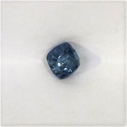 0.7ct Natural ceylon blue Sapphire cushion cut