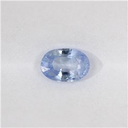 0.706ct Natural ceylon blue Sapphire oval cut