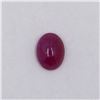 Image 1 : 3.49ct Natural ruby cabochon oval cut