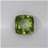 Image 1 : 8.4ct Peridot cushion cut