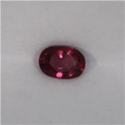0.77ct Natural ceylon pink Sapphire oval cut