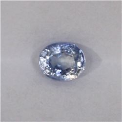 0.61ct Natural ceylon blue Sapphire oval cut