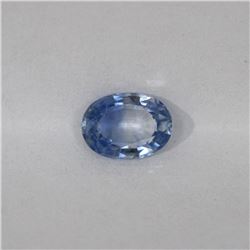 0.763ct Natural ceylon blue Sapphire oval cut