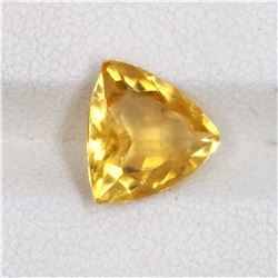 3.47ct Natural citrine trillion cut