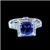 Image 1 : 2.31CT NATURAL TANZANITE 14K W/G RING