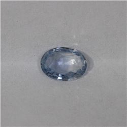 0.74ct Natural ceylon blue Sapphire oval cut