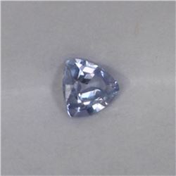 0.53ct Natural ceylon Sapphire trillion cut
