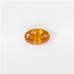0.5ct Natural spessartite oval cut