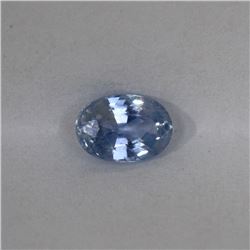 0.63ct Natural ceylon blue Sapphire oval  cut