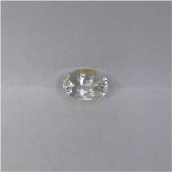 0.68ct Natural ceylon light yellow Sapphire oval cut