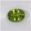 Image 1 : 10.39ct Peridot oval cut
