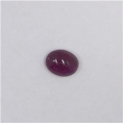 3.60ct Ruby cabochon oval cut