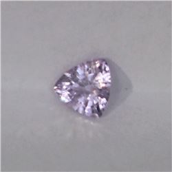 0.72ct Natural ceylon pink Sapphire trillion cut