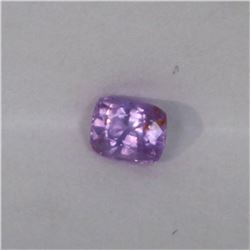 0.51ct Natural ceylon pink Sapphire emerald cut
