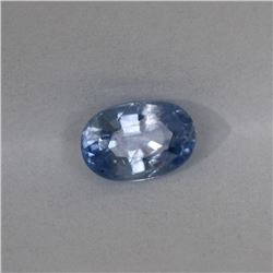 0.76ct Natural ceylon blue Sapphire oval cut