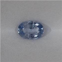 0.607ct Natural ceylon blue Sapphire oval cut