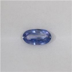 0.75ct Natural ceylon blue Sapphire oval cut