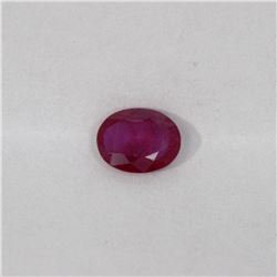 0.514ct Natural ruby oval cut