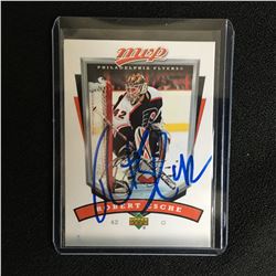 ROBERT ESCHE SIGNED UPPER DECK HOCKEY CARD