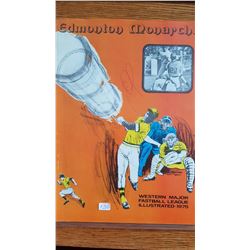 Edmonton Monarchs magazineEdmonton Monarchs Baseball WMFL 1975
