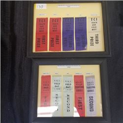 TRANSCONA COLLEGIATE INSTITUTE 1963 TRACK AND Field Field Meeet Ribbons