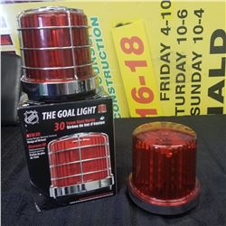 The Goal Light - 30 Team Goal Horns NHL Product x 2
