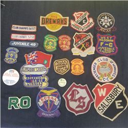 22 Mixed lot of badges