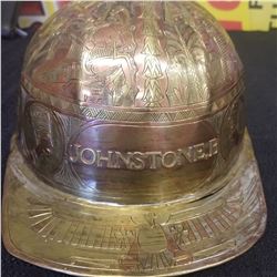 Hand Made Brass Helmet with Egyptian hieroglyphic Johnstone.B