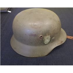 WW2 German Helmet M40 Issued To Norwegian Army