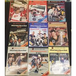 Official guide & Record Books x9