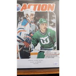 Oilers vs Whalers Feb 03/85
