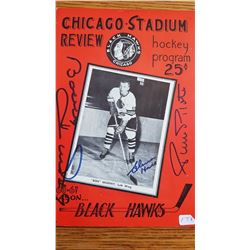 Chicago Hockey Program 60/61
