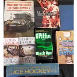 Selection of eight misc. books, One Lot